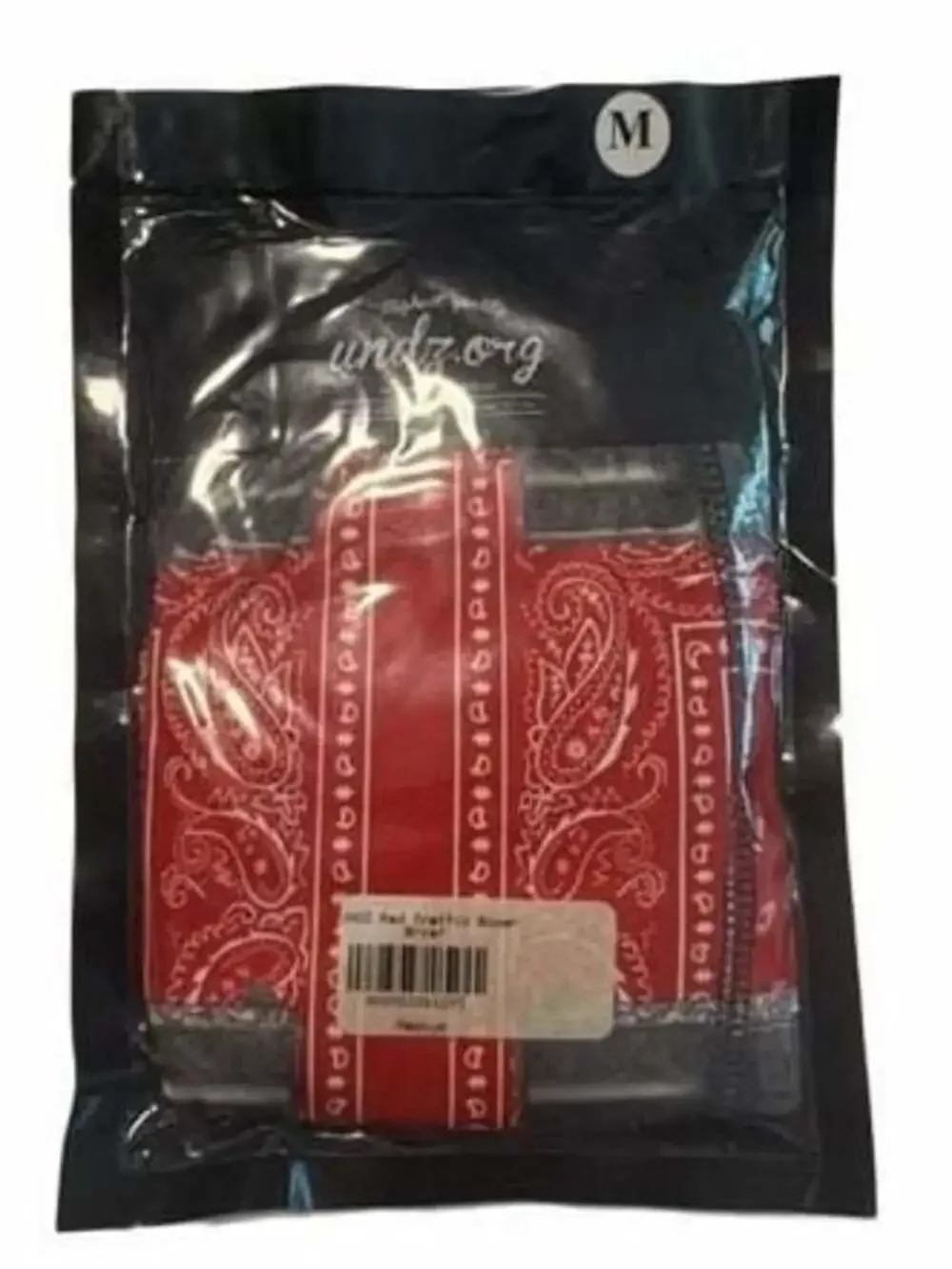 UNDZ Black and Turquoise Modal Boxer Briefs Medium New in Package